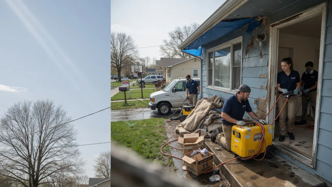 Basement Flood Cleanup in Orangeville, UT near me